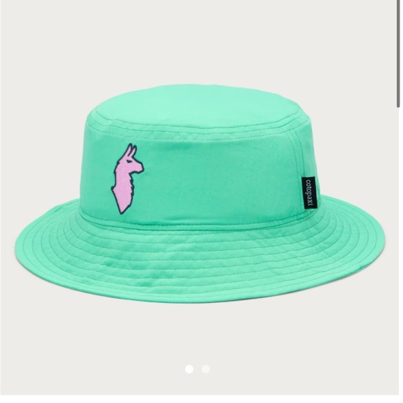Cotopaxi Kids Bucket Hat Blue Green Parakeet NWT Wide Brim UV Protection - Picture 1 of 6
